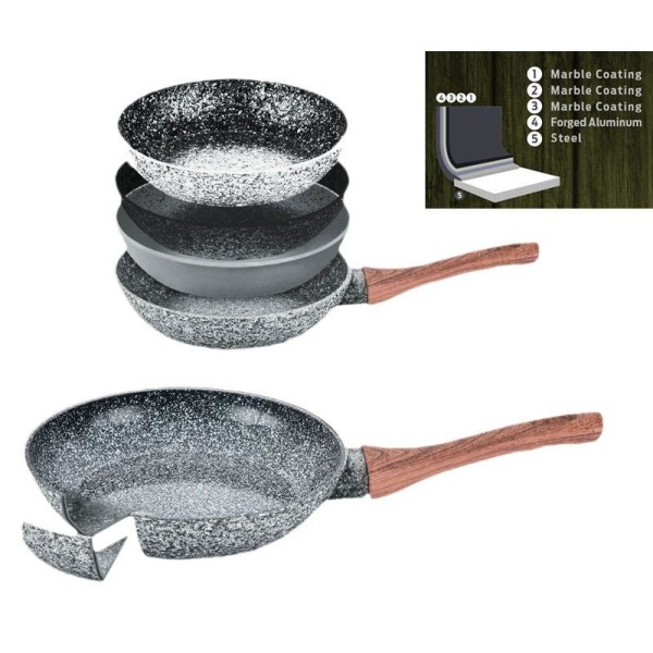 Patelnia tradycyjna Kinghoff KH-1028 (24 cm)