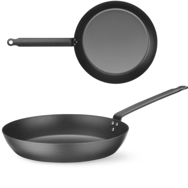 Patelnia tradycyjna Hendi 264 mm (stal węglowa)