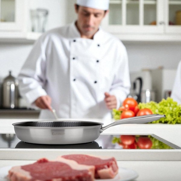 Patelnia tradycyjna ELITEHOFF E-7547 (24 cm)