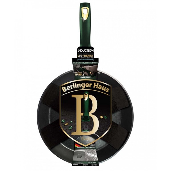 Сковорода 24 см BERLINGER HAUS BH-6087 з кришкою