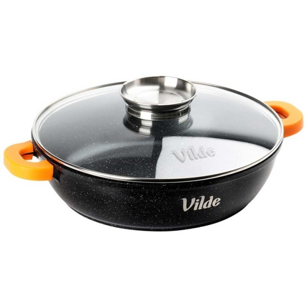 Patelnia granitowa VILDE 199107 (24 cm)