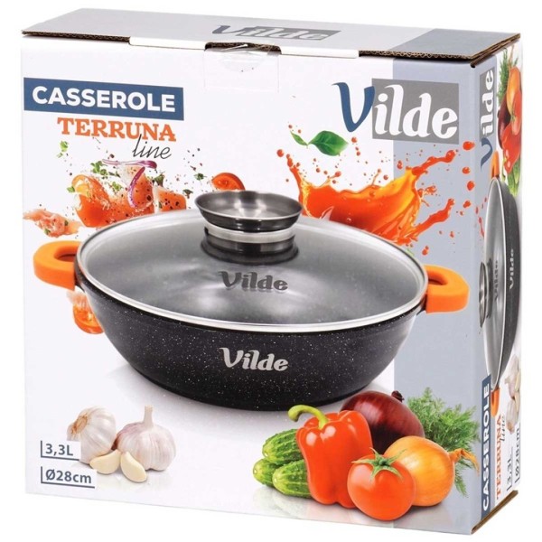 Patelnia tradycyjna VILDE TERRUNA 199108 (28 cm)