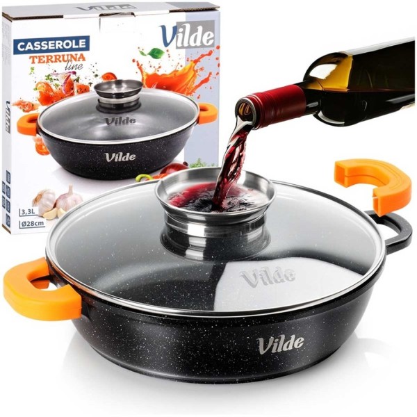 Patelnia tradycyjna VILDE TERRUNA 199108 (28 cm)