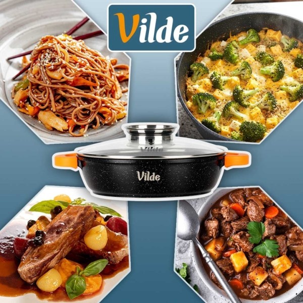 Patelnia tradycyjna VILDE TERRUNA 199108 (28 cm)