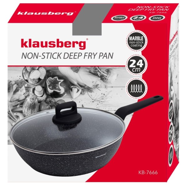 Patelnia głęboka Klausberg KB-7666 (24 cm)