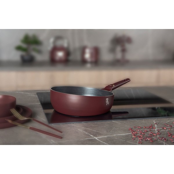 Титанова сковорода-вок 26 см BERLINGER HAUS BH-8029 LEONARDO