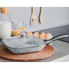 Сковорода-гриль 28 см мармурово-керамічна ZILNER STONETEC ZL-7068