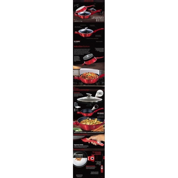 Patelnia tradycyjna Berlinger haus BH-1260-N (28 cm)