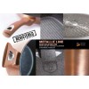 НАБІР З 2 ГРАНІТНИХ СКОВОРОДИН 22/26 СМ BERLINGER HAUS METALLIC LINE ROSE GOLD BH-1611-N