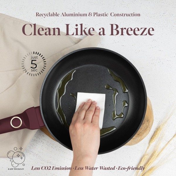 Patelnia tytanowa Berlinger haus BH-8023 LEONARDO (24 cm)