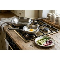 Сталева сковорода RESISTIA 20 см 20x41x5,5 см