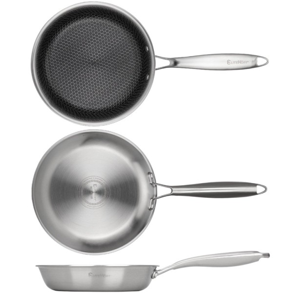 Patelnia stalowa ELITEHOFF E-7546 (22 cm)