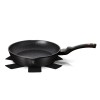 Гранітна сковорода з виливом 24 см BERLINGER HAUS BLACK ROSE BH-6184