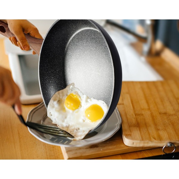 Гранітна сковорода 24 см Berlinger Haus Ebony Rosewood BH-1713