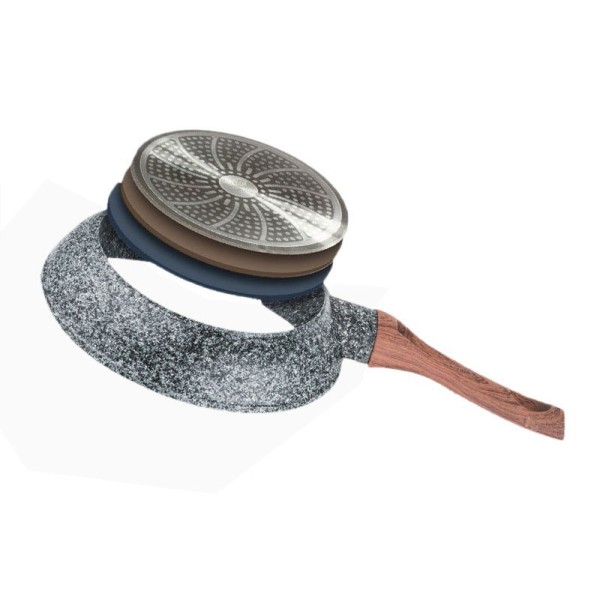 Patelnia wok Kinghoff KH-1170 (24 cm)