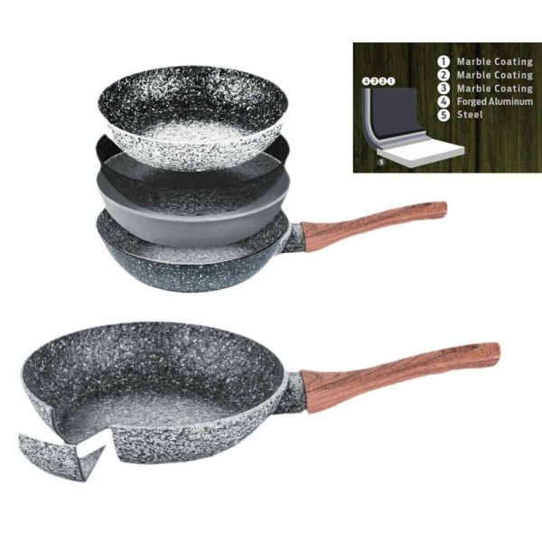 Patelnia wok Kinghoff KH-1170 (24 cm)