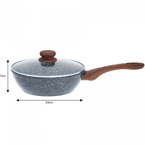 Patelnia wok Kinghoff KH-1170 (24 cm)