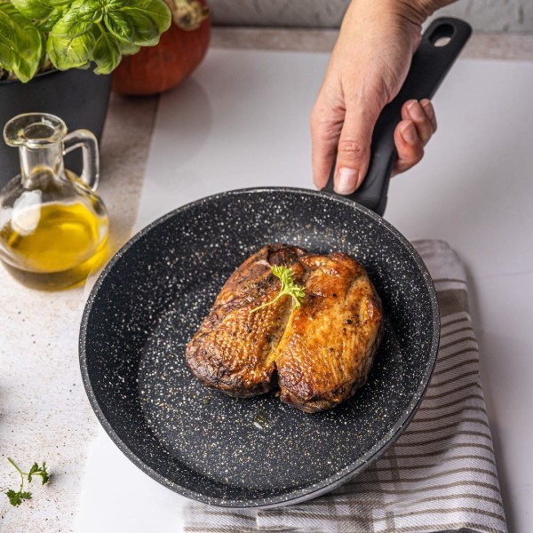 Сковорода з мармуровим покриттям 20 см Klausberg KB-7663