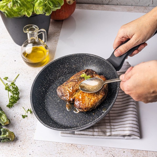 Сковорода з мармуровим покриттям 20 см Klausberg KB-7663