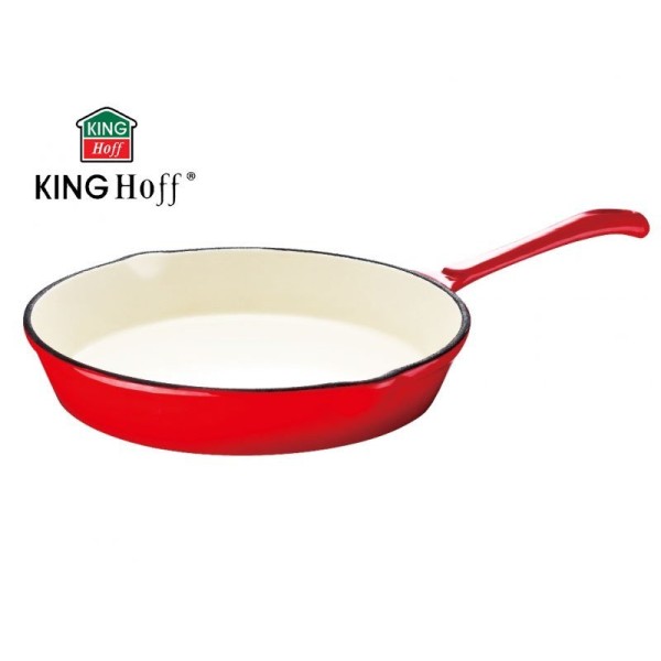 Patelnia żeliwna emaliowana Kinghoff KH-2262 (25 cm)