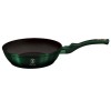 Гранітна сковорода 24 см з кришкою BERLINGER HAUS METALLIC LINE EMERALD BH-6049