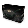 Гранітна сковорода 24 см з кришкою BERLINGER HAUS METALLIC LINE EMERALD BH-6049