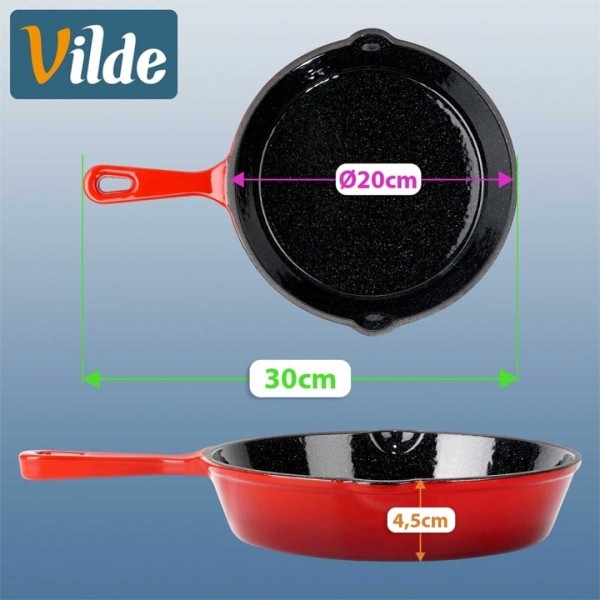 Patelnia tradycyjna VILDE 199154 (20 cm)