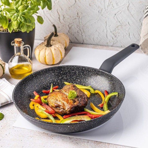 Сковорода з мармуровим покриттям 28 см Klausberg KB-7665