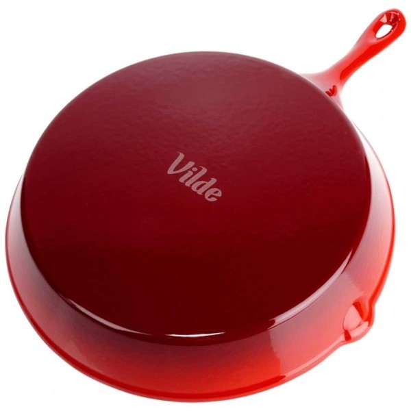 Patelnia żeliwna emaliowana VILDE 199156 (30 cm)