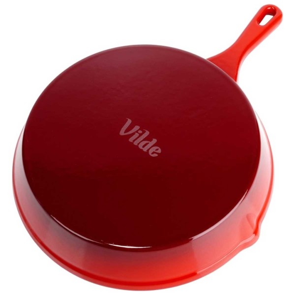 Patelnia żeliwna emaliowana VILDE 199155 (25 cm)