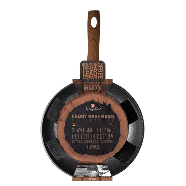 Гранітна сковорода 28 см Berlinger Haus Ebony Rosewood BH-1714