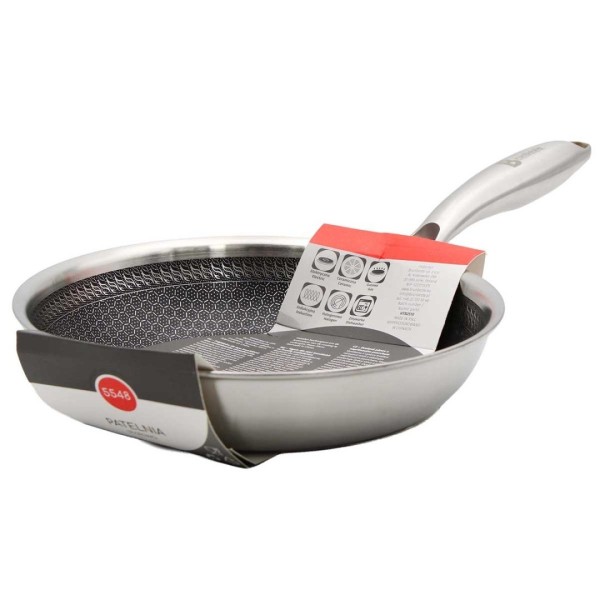 Patelnia stalowa Brunbeste 5548 (powłoka plaster miodu 20 cm)