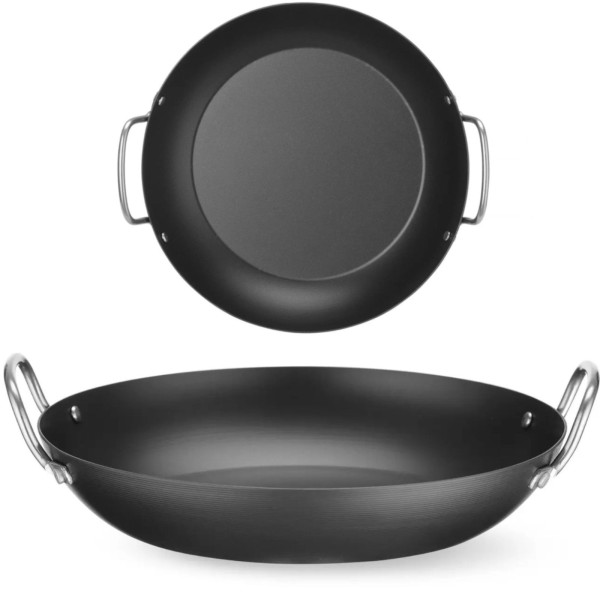 Patelnia do serwowania Hendi 204 mm (ze stali węglowej)