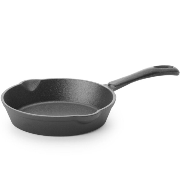 Універсальна чавунна сковорода, діаметр 165 мм x 35 мм