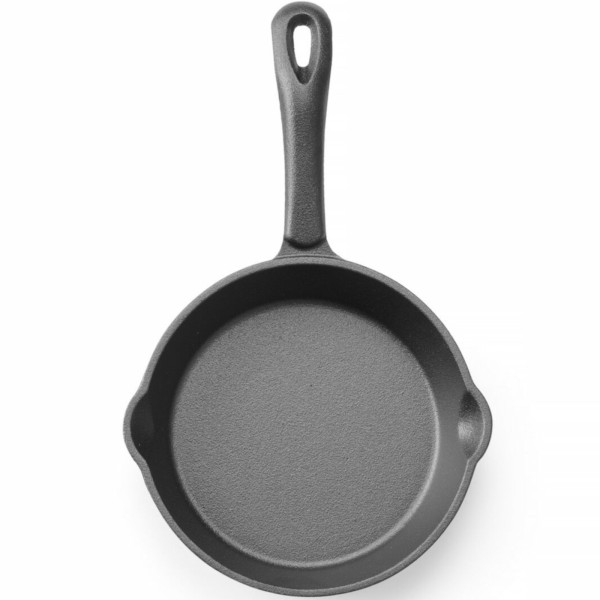 Універсальна чавунна сковорода, діаметр 165 мм x 35 мм