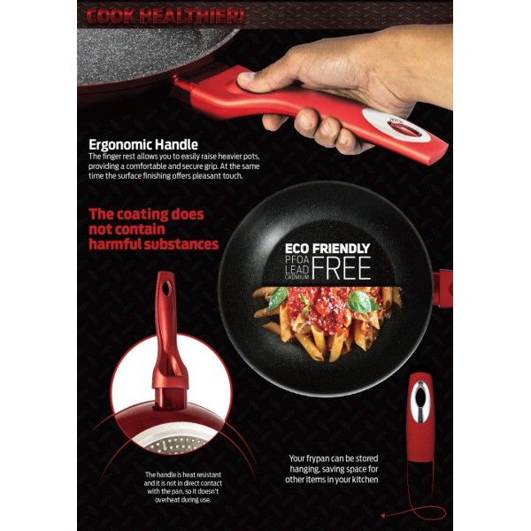 Patelnia tradycyjna Berlinger haus BH-1254-N (30 cm)