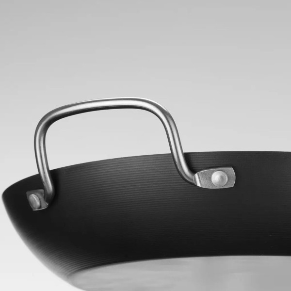 Patelnia do serwowania Hendi 264 mm (ze stali węglowej)