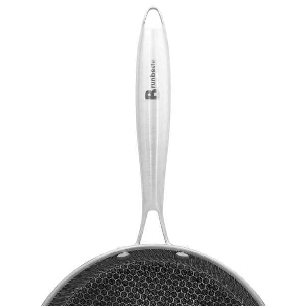 Patelnia stalowa do naleśników 24 cm Brunbeste 5546 (powłoka plaster miodu)