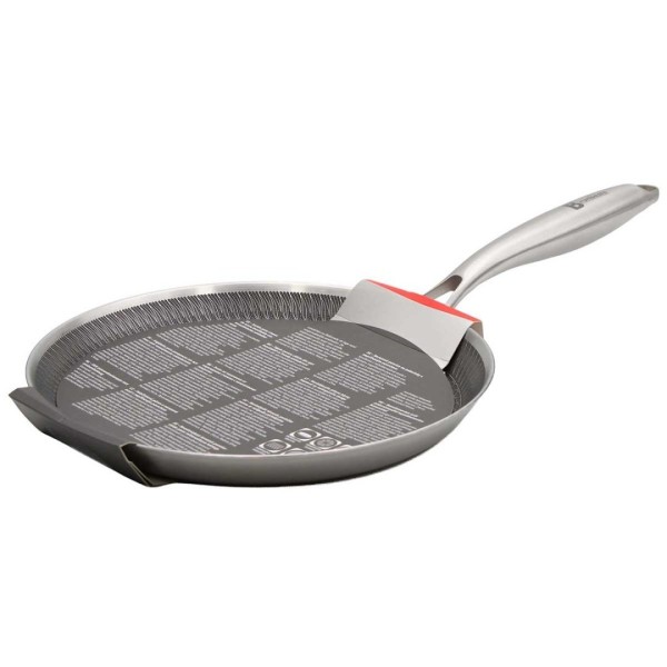 Patelnia stalowa do naleśników 24 cm Brunbeste 5546 (powłoka plaster miodu)