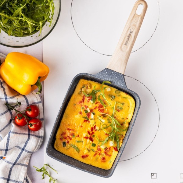 Patelnia prostokątna głęboka Klausberg KB-7814 (marmurkowa)