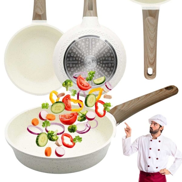 Patelnia marmurkowa głęboka Brunbeste 5538 (28 cm)