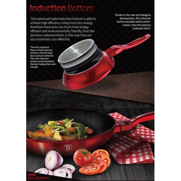 Patelnia granitowa Berlinger haus BH-1251-N (20 cm)