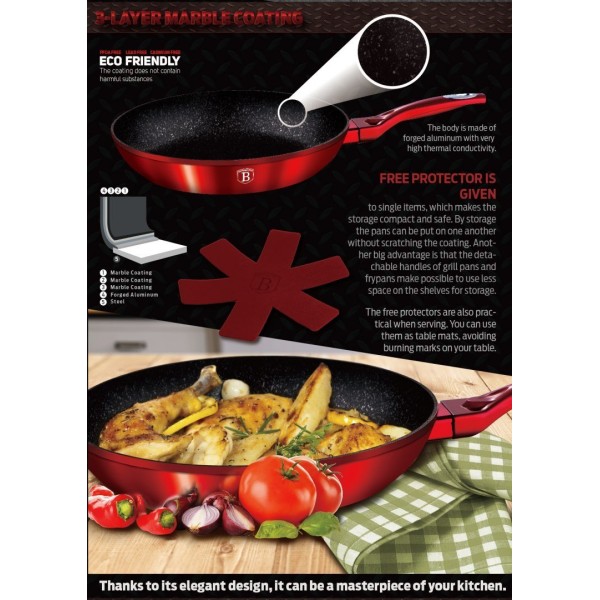 Patelnia granitowa Berlinger haus BH-1251-N (20 cm)