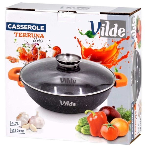 Patelnia granitowa VILDE TERRUNA 199109 (32 cm)