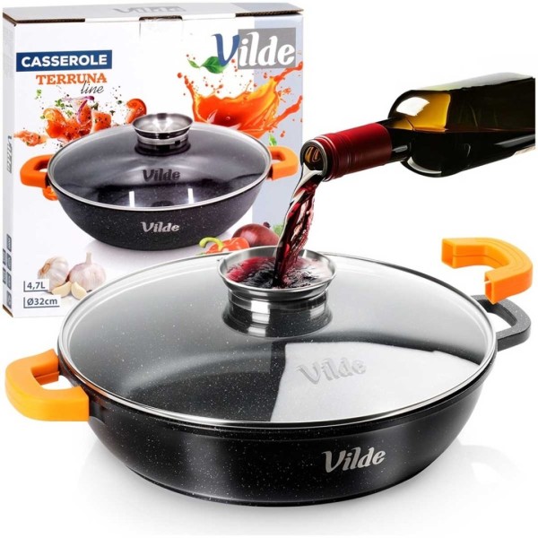 Patelnia granitowa VILDE TERRUNA 199109 (32 cm)