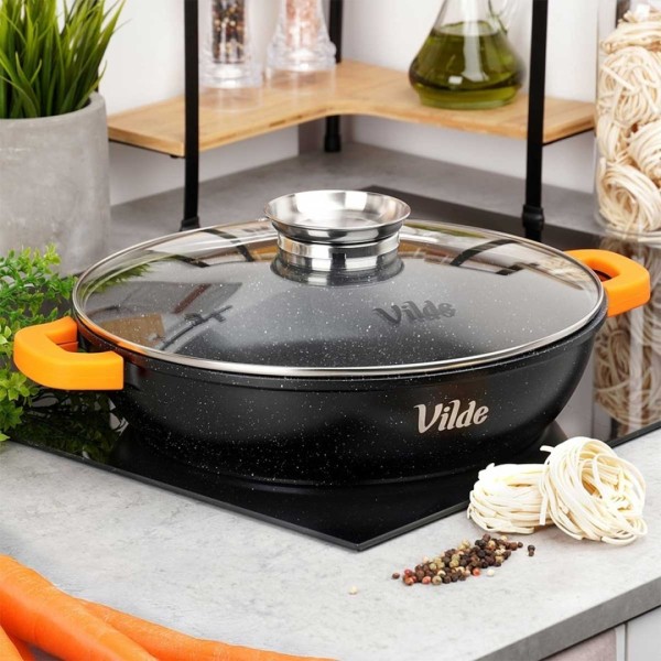 Patelnia granitowa VILDE TERRUNA 199109 (32 cm)