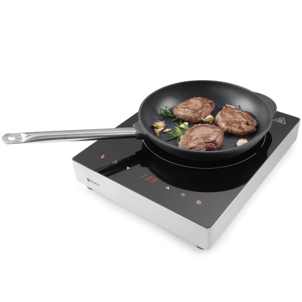 Індукційна сковорода Profi Line з литого алюмінію, титанове покриття, діаметр 320 мм - Hendi 629345