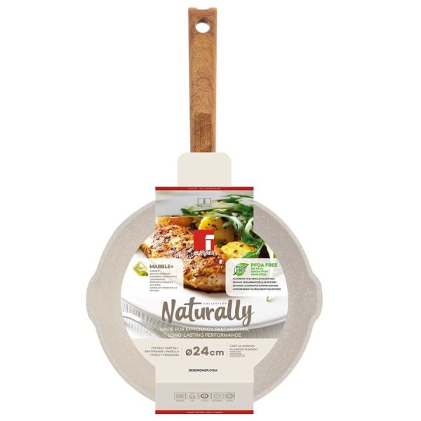 Patelnia marmurkowa Bergner BG-30638 (24 cm)