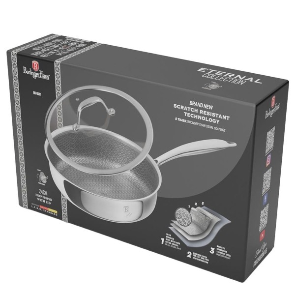 Patelnia głęboka Berlinger haus Eternal Collection BH-8511 (24 cm)