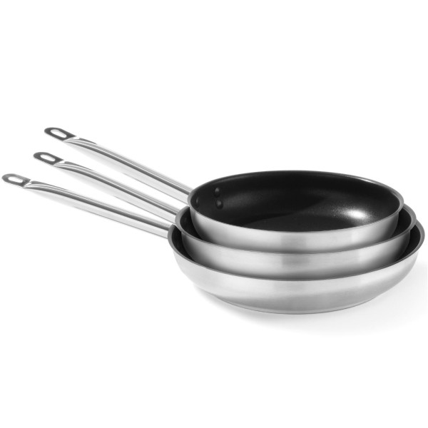 Patelnia nieprzywierająca Hendi 835401 (śr. 240 mm)